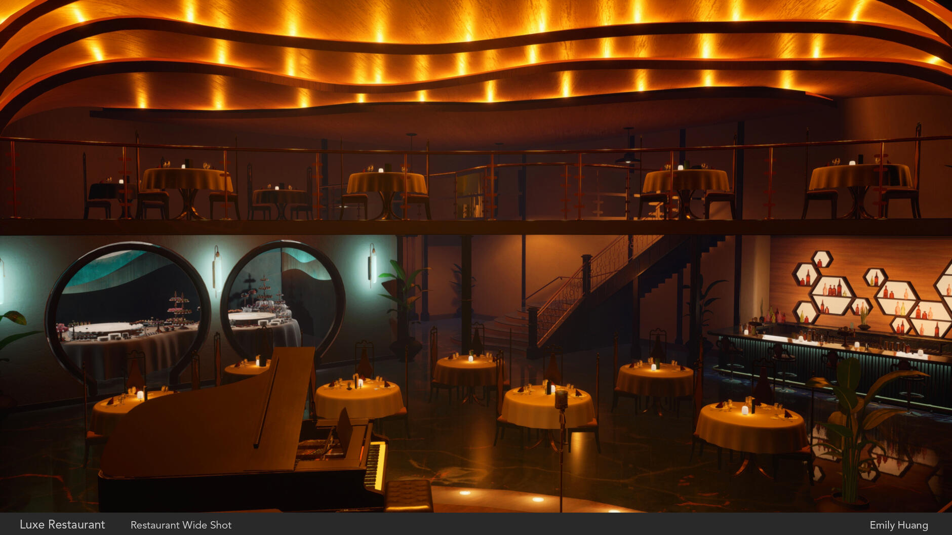 Restaurant Wide Shot